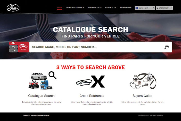 GATES New gatesautocat Homepage
